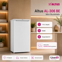 Altus AL-306 BE 114 litre Mini Buzdolabı