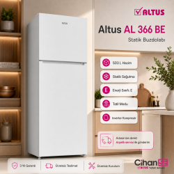 Altus AL-366-BE 503 Litre Buzdolabı