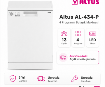 4 Programlı Bulaşık Makinesi 