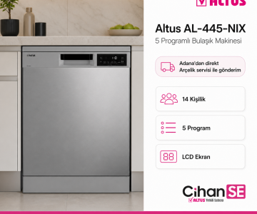5 Programlı Bulaşık Makinesi 