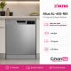 Altus AL-445 NIX INOX 5 Programlı LCD Ekranlı Bulaşık Makinesi Asansörlü