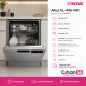 Altus AL-445 NIX INOX 5 Programlı LCD Ekranlı Bulaşık Makinesi Asansörlü