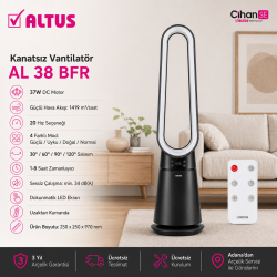 Altus AL 38 BFR – Kanatsız Vantilatör