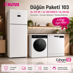 Altus Çeyiz Paketi 2026 Ürünler Paket no 103 ( AL - 445 NX - AL 375 XE  AL 91050 D ) 