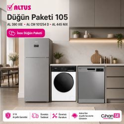 Altus inox Düğün Paketi  NO:105 ( ALK 380 XIE - AL 101254 - AL 445 NIX ) 2026 YENİ