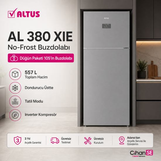 Altus inox Düğün Paketi  NO:105 ( ALK 380 XIE - AL 101254 - AL 445 NIX ) 2026 YENİ