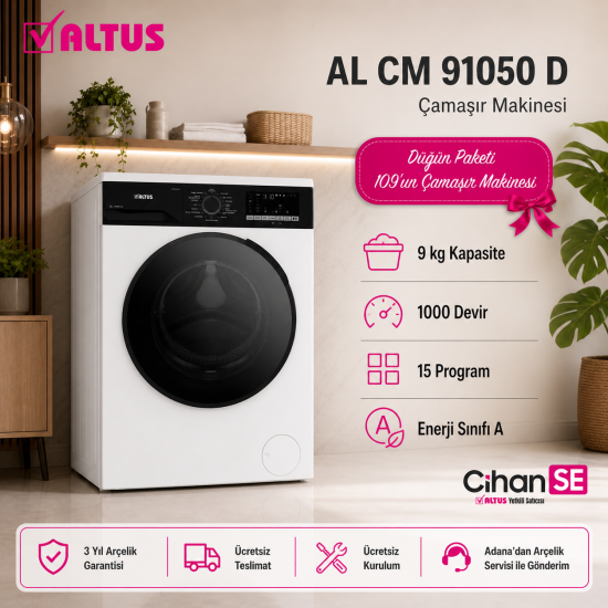 Altus inox XL Düğün Paketi (Paket 109)  AL 445 NIX - AL 471 XIE - AL 91050 D 