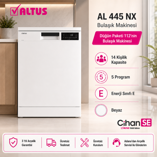 Altus Platin Düğün Paketi 2026 Yeni ürünler (Paket 112) ALK 484 XE - AL 445 NX - AL 121460