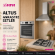Altus Ankastre Set Inox Set no 205 ( ALA 322 I - ALA 522 I - ALA 181 GID ) 