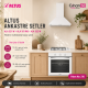 Altus Ankastre Set Beyaz Set no 210 ( ALA 321 W - ALA 181 WD - ALA 522 W ) 