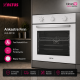 Altus ALA 321 W 6 Fonksiyonlu Beyaz Ankastre Fırın 