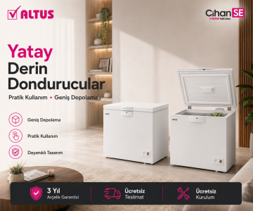 Sandık Tipi Derin Dondurucu 