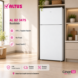 Altus AL BZ 3475 475 L No Frost İki Kapılı Buzdolabı