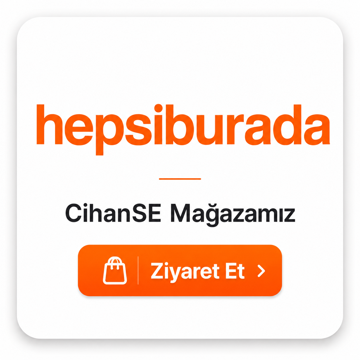 Hepsiburada CihanSE Mağazası